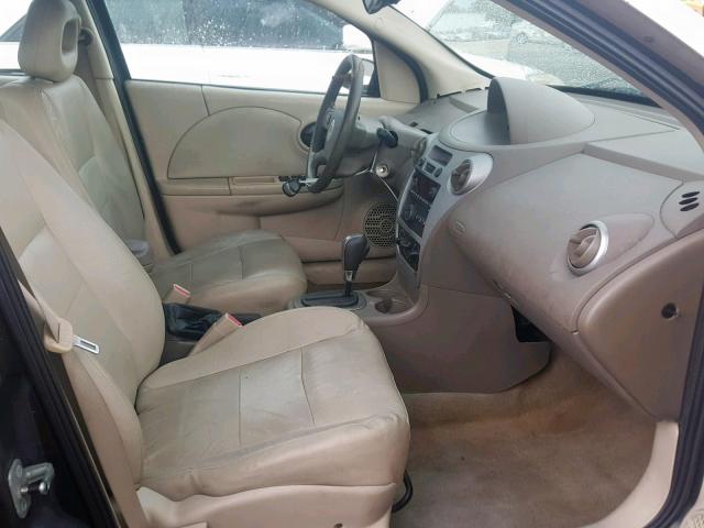 1G8AL55F67Z194152 - 2007 SATURN ION LEVEL GOLD photo 5