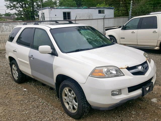 2HNYD18876H545991 - 2006 ACURA MDX TOURIN WHITE photo 1