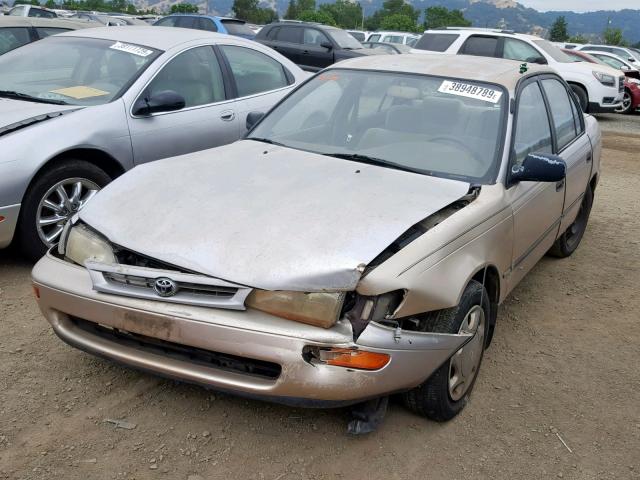 JT2BB02E0T0109129 - 1996 TOYOTA COROLLA DX CREAM photo 2