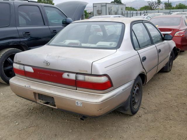 JT2BB02E0T0109129 - 1996 TOYOTA COROLLA DX CREAM photo 4