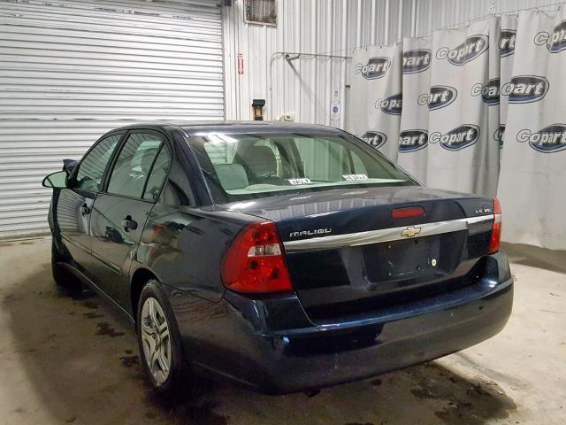 1G1ZS57N97F175766 - 2007 CHEVROLET MALIBU LS BLUE photo 3