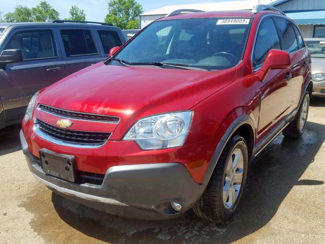 3GNAL2EK7ES539630 - 2014 CHEVROLET CAPTIVA LS 红色 照片 2