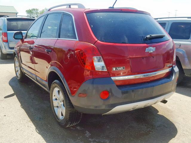 3GNAL2EK7ES539630 - 2014 CHEVROLET CAPTIVA LS 红色 照片 3