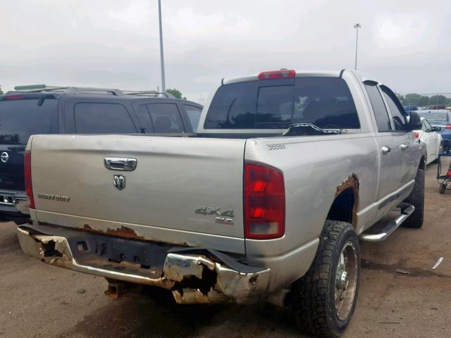 1D7KS28C46J123290 - 2006 DODGE RAM 2500 S ვერცხლისფერი ფოტო 4