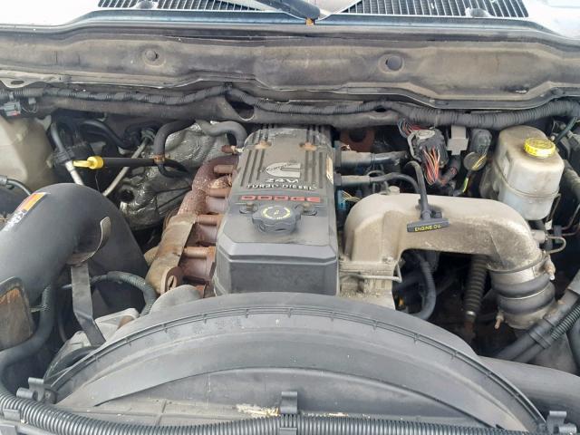 1D7KS28C46J123290 - 2006 DODGE RAM 2500 S ვერცხლისფერი ფოტო 7