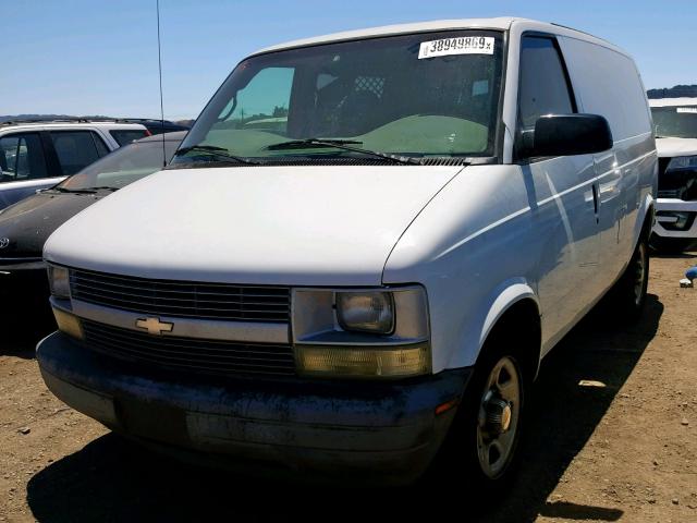 1GCDL19X94B130397 - 2004 CHEVROLET ASTRO WHITE photo 2