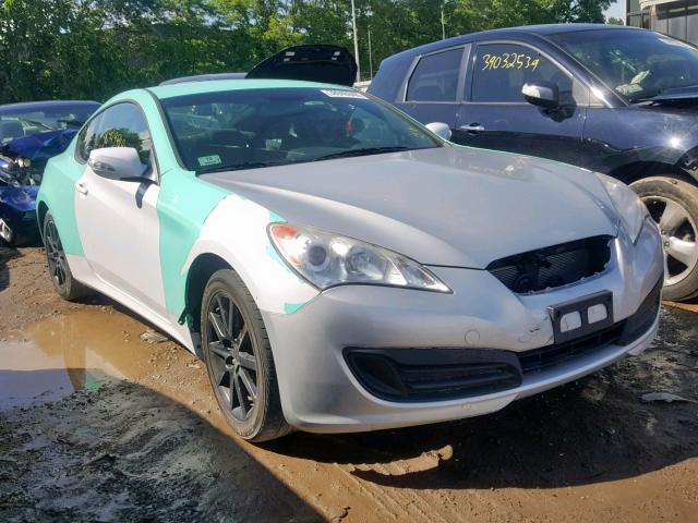 KMHHT6KJ5FU128413 - 2015 HYUNDAI GENESIS CO TWO TONE photo 1