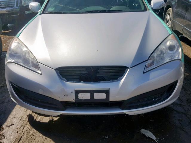 KMHHT6KJ5FU128413 - 2015 HYUNDAI GENESIS CO TWO TONE photo 7