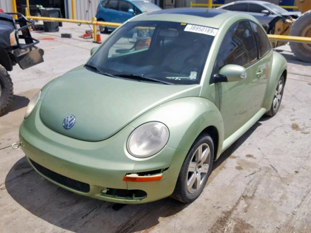 3VWRR31C66M418735 - 2006 VOLKSWAGEN NEW BEETLE Yaşıl foto 2