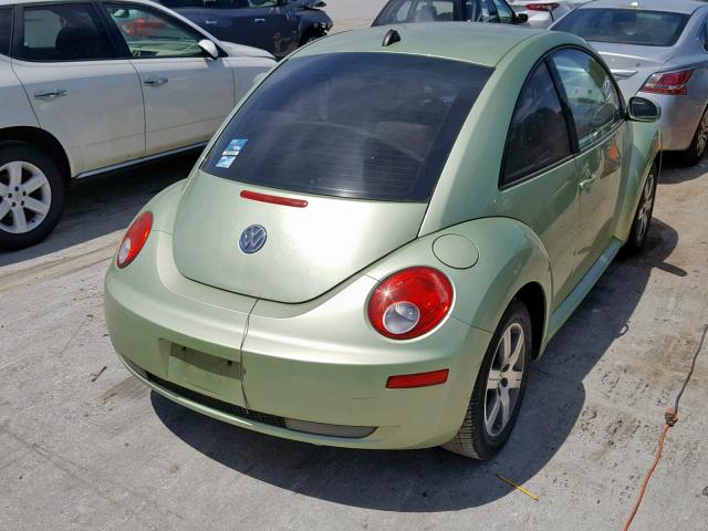 3VWRR31C66M418735 - 2006 VOLKSWAGEN NEW BEETLE Yaşıl foto 4