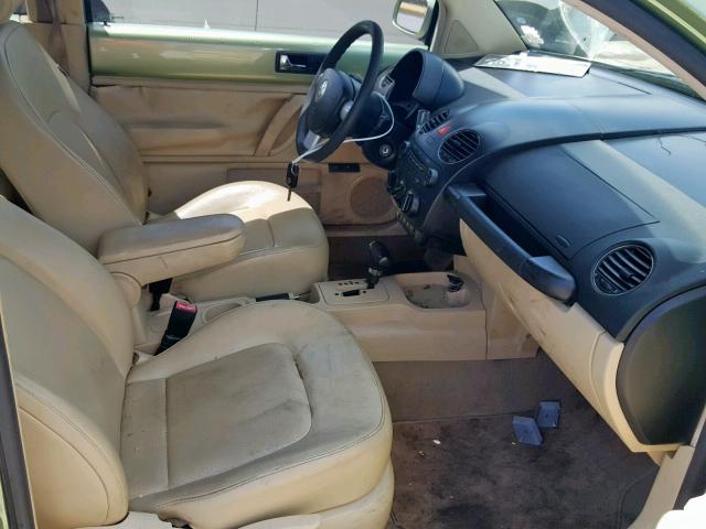 3VWRR31C66M418735 - 2006 VOLKSWAGEN NEW BEETLE Yaşıl foto 5