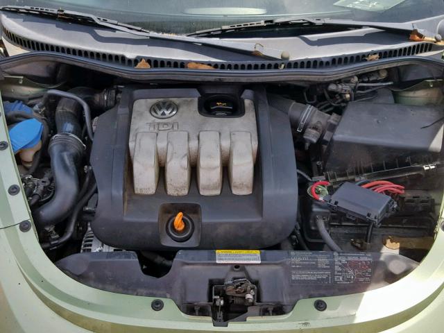 3VWRR31C66M418735 - 2006 VOLKSWAGEN NEW BEETLE Yaşıl foto 7