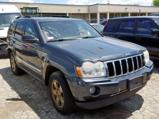 1J8HR58P97C562407 - 2007 JEEP GRAND CHER GRAY photo 1