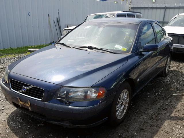 YV1RS64A142320939 - 2004 VOLVO S60 BLUE photo 2