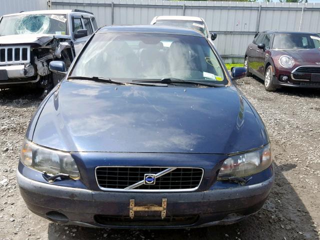 YV1RS64A142320939 - 2004 VOLVO S60 BLUE photo 9