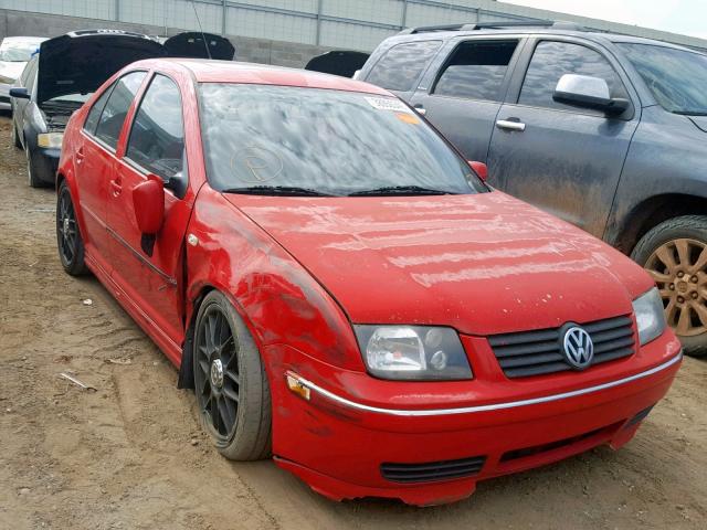 3VWSE69M34M146136 - 2004 VOLKSWAGEN JETTA GLS RED photo 1