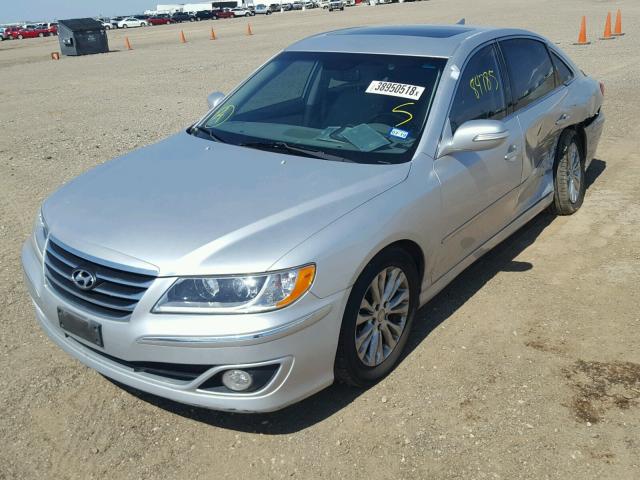 KMHFC4DF7BA552935 - 2011 HYUNDAI AZERA GLS SILVER photo 2