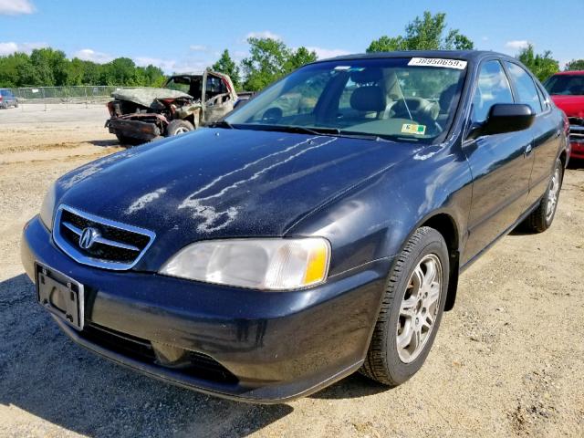 19UUA5664YA039351 - 2000 ACURA 3.2TL BLACK photo 2