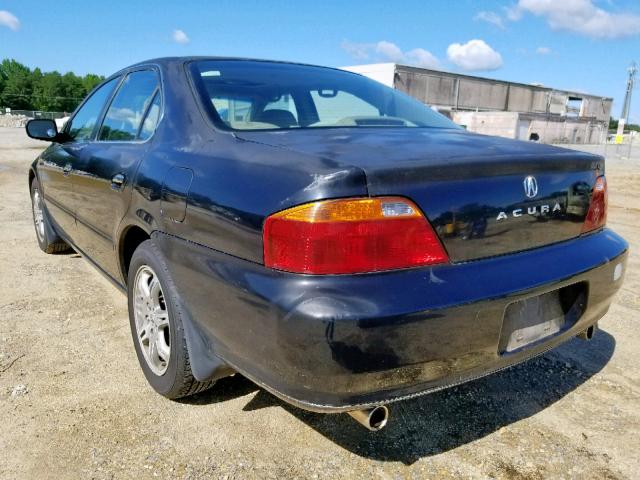 19UUA5664YA039351 - 2000 ACURA 3.2TL BLACK photo 3