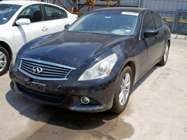 JN1CV6APXCM625065 - 2012 INFINITI G37 BASE BLACK photo 2