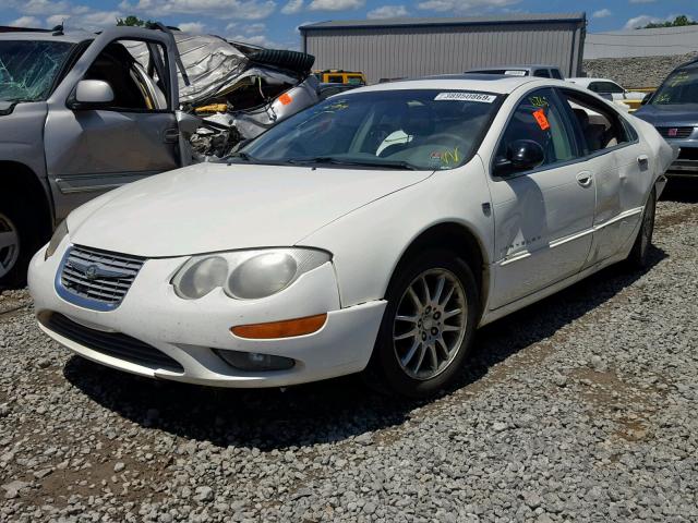 2C3HE66G61H515095 - 2001 CHRYSLER 300M WHITE photo 2