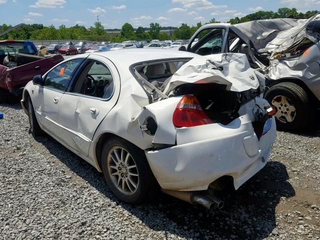 2C3HE66G61H515095 - 2001 CHRYSLER 300M WHITE photo 3