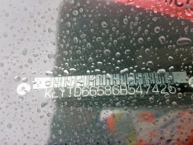 KL1TD66686B547425 - 2006 CHEVROLET AVEO BASE Gümüş foto 10