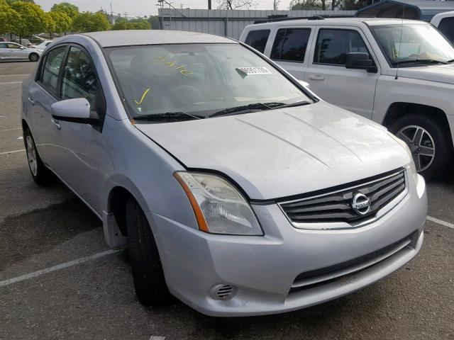 3N1AB6AP0CL729204 - 2012 NISSAN SENTRA 2.0 SILVER photo 1