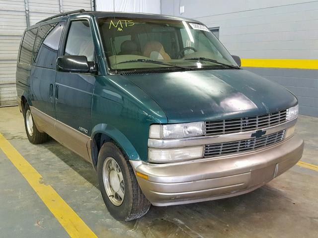 1GNDM19W2VB183813 - 1997 CHEVROLET ASTRO GREEN photo 1