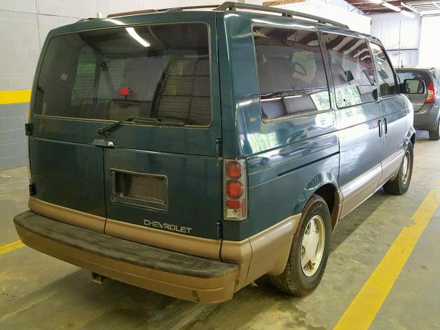 1GNDM19W2VB183813 - 1997 CHEVROLET ASTRO GREEN photo 4