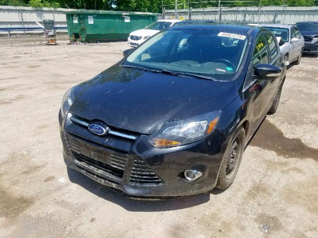 1FAHP3N25CL336150 - 2012 FORD FOCUS TITA BLACK photo 2