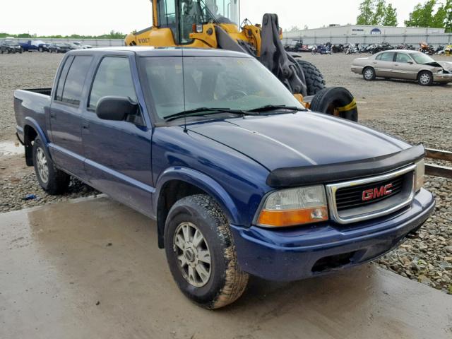 1GTDT13X44K110485 - 2004 GMC SONOMA BLUE photo 1