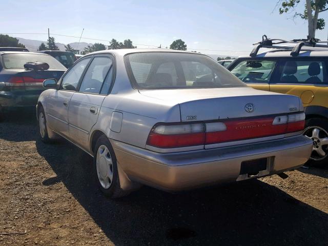 1NXBB02E1VZ621741 - 1997 TOYOTA COROLLA DX BEIGE photo 3