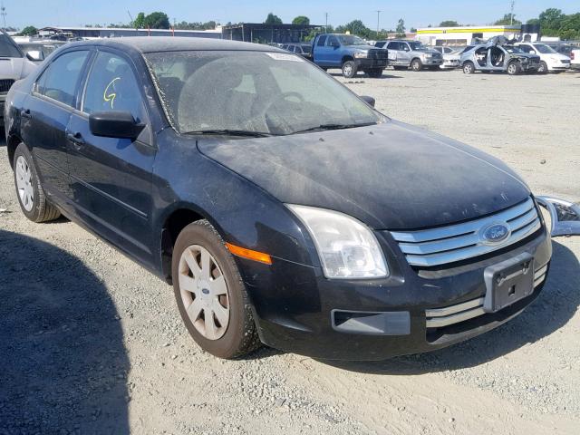 3FAHP06Z97R210570 - 2007 FORD FUSION S BLACK photo 1