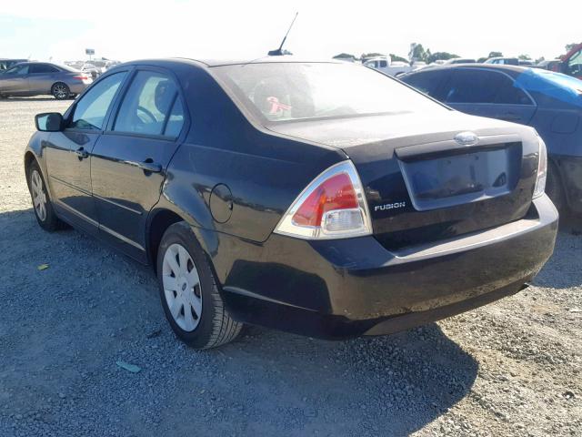 3FAHP06Z97R210570 - 2007 FORD FUSION S BLACK photo 3