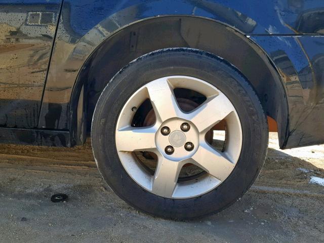 1G8AN18F66Z118864 - 2006 SATURN ION LEVEL BLACK photo 9