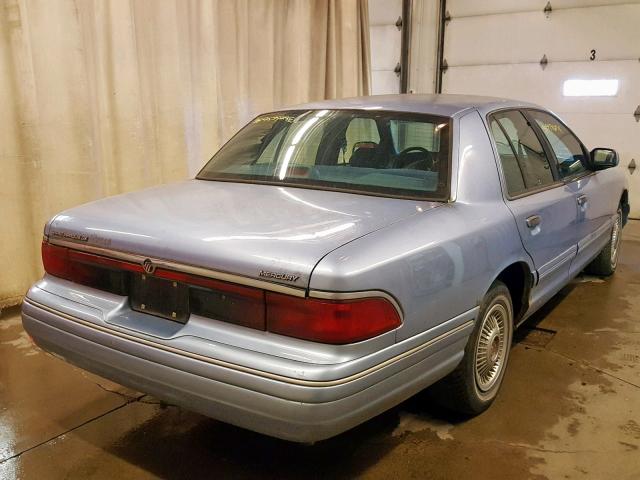 2MELM74W5VX723200 - 1997 MERCURY GRAND MARQ BLUE photo 4