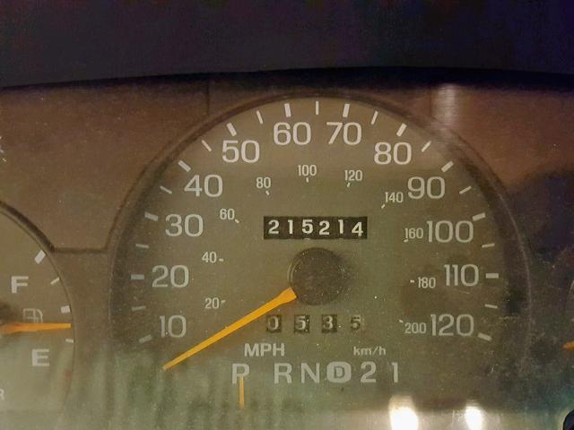 2MELM74W5VX723200 - 1997 MERCURY GRAND MARQ BLUE photo 8