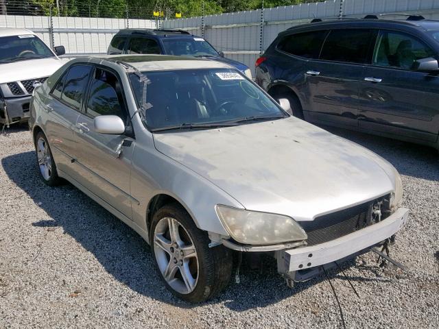 JTHBD192440084352 - 2004 LEXUS IS 300 SILVER photo 1