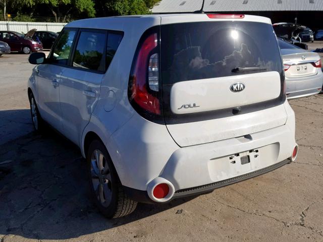 KNDJX3A57G7293067 - 2016 KIA SOUL ! WHITE photo 3