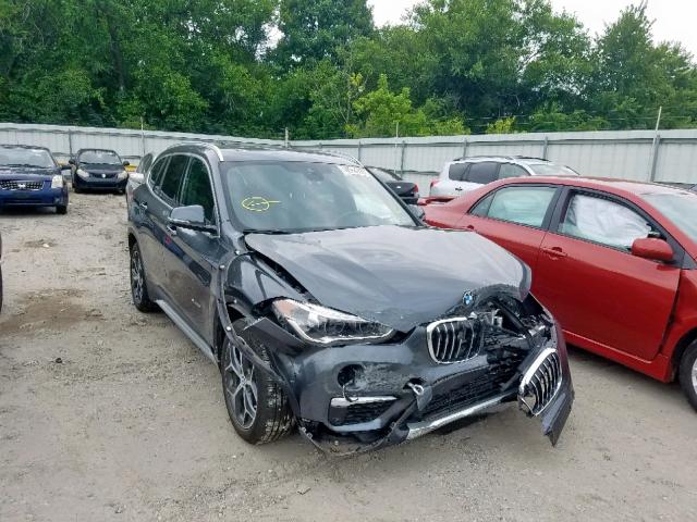 WBXHT3C31H5F72507 - 2017 BMW X1 XDRIVE2 GRAY photo 1