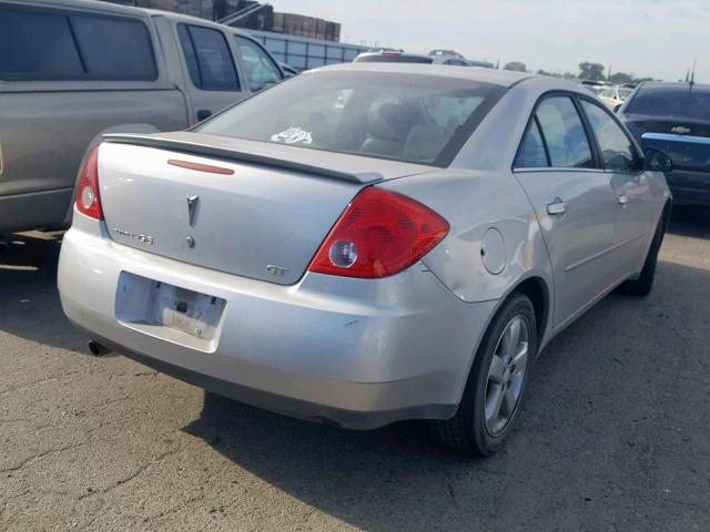 1G2ZH548754122050 - 2005 PONTIAC G6 GT SILVER photo 4