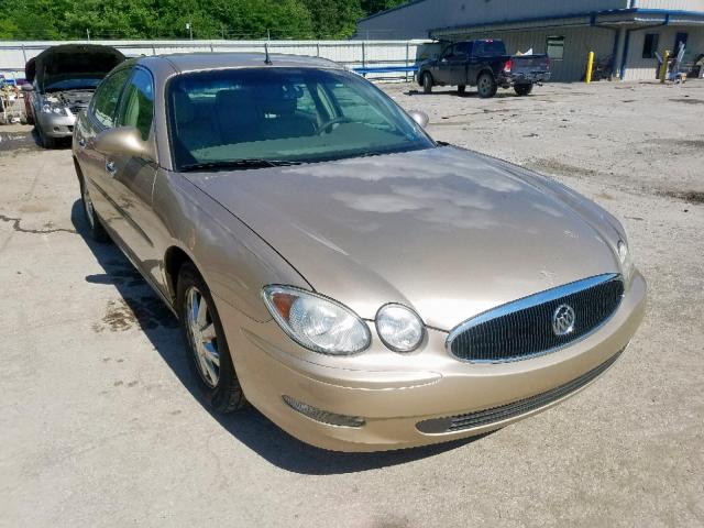 2G4WD562251282380 - 2005 BUICK LACROSSE C GOLD photo 1