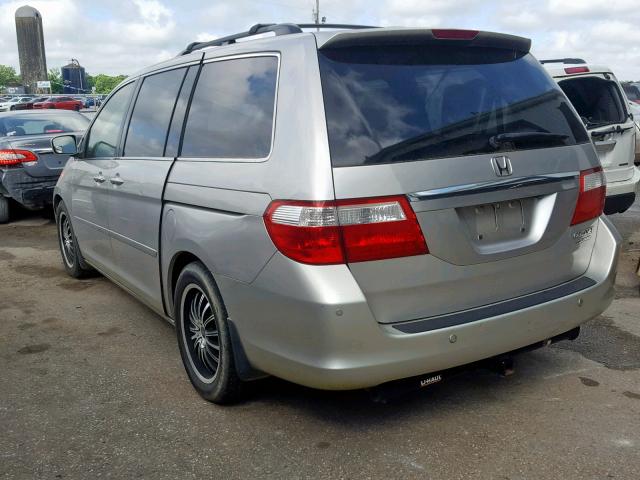 5FNRL38895B122861 - 2005 HONDA ODYSSEY TO CHARCOAL photo 3