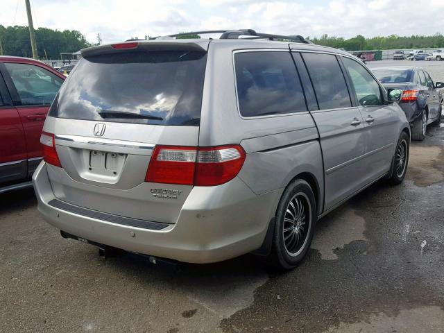 5FNRL38895B122861 - 2005 HONDA ODYSSEY TO CHARCOAL photo 4