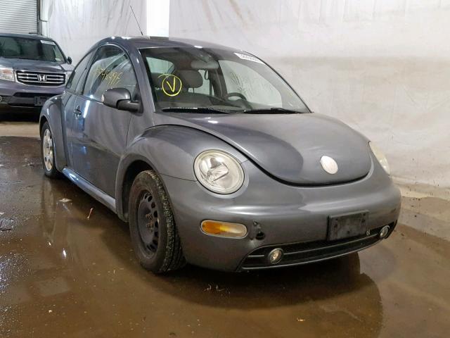3VWCK21C33M443950 - 2003 VOLKSWAGEN NEW BEETLE ნაცრისფერი ფოტო 1