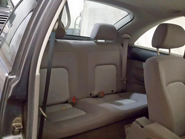 3VWCK21C33M443950 - 2003 VOLKSWAGEN NEW BEETLE ნაცრისფერი ფოტო 6