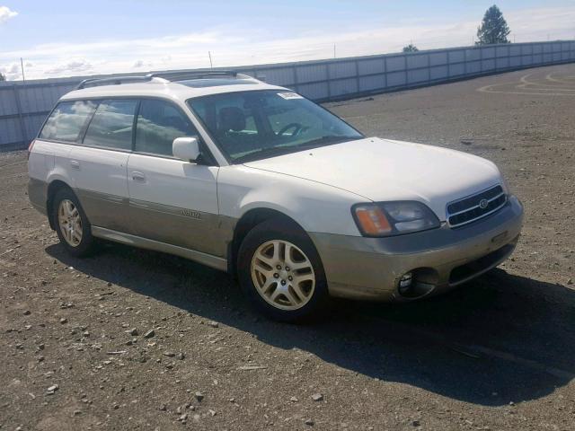 4S3BH686XY6657894 - 2000 SUBARU LEGACY OUT WHITE photo 1