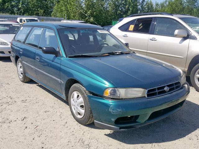 4S3BK4352W6303899 - 1998 SUBARU LEGACY L GREEN photo 1