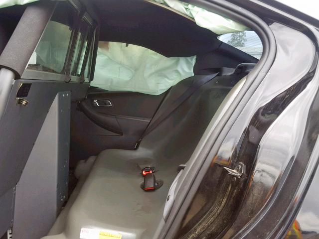 1FAHP2MT2EG154860 - 2014 FORD TAURUS POL BLACK photo 6